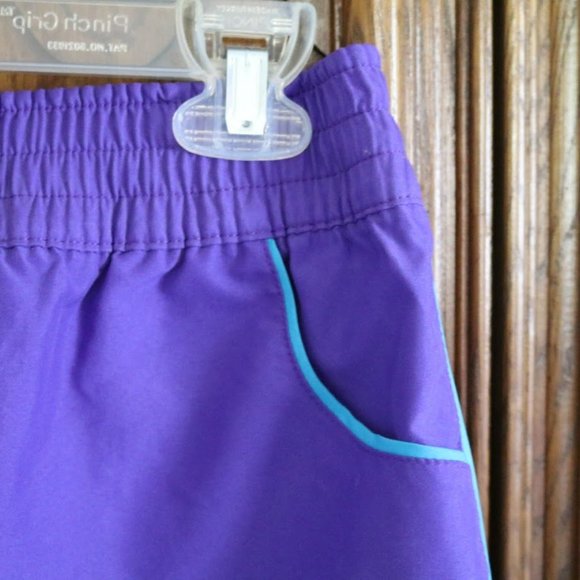 Ocean Pacific OP Swim Board Shorts with pockets and dolphin hem - Size S - Picture 3 of 11
